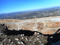 Canteras de Marmol Falsa Ágata. Sierra de Parapanda. Illora, Granada   