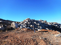 Canteras de Marmol Falsa Ágata. Sierra de Parapanda. Illora, Granada    