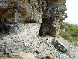 Mina El Centenillo, Altos del Humo, Sierra del Chaparral, Albuñuelas, Granada.  