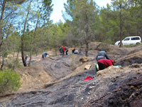 Barranco de la Tejera, Loma de la Cuna, Montalbán, Comarca Cuencas Mineras, Teruel