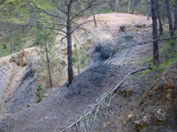 Barranco de la Tejera, Loma de la Cuna, Montalbán, Comarca Cuencas Mineras, Teruel