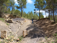 Barranco de la Tejera, Loma de la Cuna, Montalbán, Comarca Cuencas Mineras, Teruel 