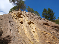 Barranco de la Tejera, Loma de la Cuna, Montalbán, Comarca Cuencas Mineras, Teruel 