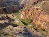 Minas de Ojos Negros. Sierra Menera. Ojos Negros. Teruel.