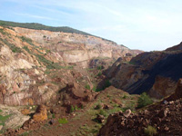 Minas de Ojos Negros. Sierra Menera. Ojos Negros. Teruel.