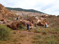 Minas de Ojos Negros. Sierra Menera. Ojos Negros. Teruel.