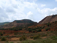 Minas de Ojos Negros. Sierra Menera. Ojos Negros. Teruel.