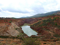 Minas de Ojos Negros. Sierra Menera. Ojos Negros. Teruel.