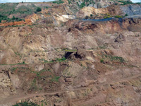 Minas de Ojos Negros. Sierra Menera. Ojos Negros. Teruel.