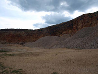 Minas de Ojos Negros. Sierra Menera. Ojos Negros. Teruel.