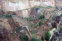 Minas de Ojos Negros. Sierra Menera. Ojos Negros. Teruel.