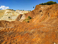 Minas de Ojos Negros. Sierra Menera. Ojos Negros. Teruel.