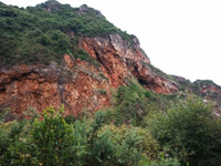 Cantera de Los Cobayos (La Paredona), zona minera de Berbes, Los Cobayos, Berbes, Ribadesella, Comarca Oriente, Asturias  