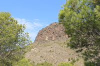 Volcán de Cancarix, Sierra de las Cabras, Cancarix, Hellín, Comarca Campos de Hellín, Albacete