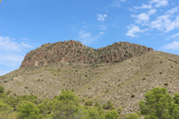 Volcán de Cancarix, Sierra de las Cabras, Cancarix, Hellín, Comarca Campos de Hellín, Albacete