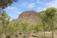 Volcán de Cancarix, Sierra de las Cabras, Cancarix, Hellín, Comarca Campos de Hellín, Albacete