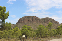 Volcán de Cancarix, Sierra de las Cabras, Cancarix, Hellín, Comarca Campos de Hellín, Albacete