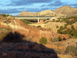 Barranco de Ojos. Aspe.  Alicante    