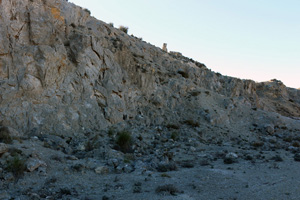 Cantera de Yesos los Garcia. Villena,  Alicante