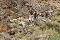 Explotaciones de áridos y yesos. Cabezo del Polavar. Villena 