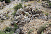 Explotaciones de áridos y yesos. Cabezo del Polavar. Villena 