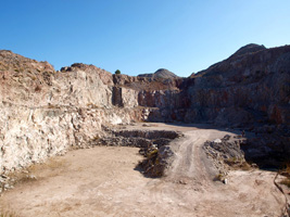 Explotaciones de Yesos Las Viudas. La Alcoraia. Alicante