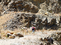 Cantera de Metabasitas EL Oriolet. Orihuela. Alicante 