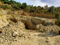 Mina Ambasaguas II.  Ambasaguas, Muro de Aguas, La Rioja 