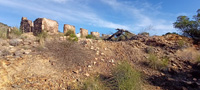 Mina Segundo Pensamiento. Peña del Águila, Sierra Minera Cartagena la Unión