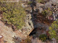 Mina de cobre las Tres Niñas. Rambla de la Carrasquilla. Lorca.  Murcia 