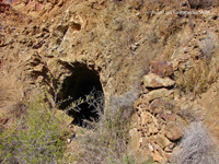 Mina de cobre las Tres Niñas. Rambla de la Carrasquilla. Lorca.  Murcia 