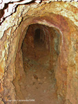 Mina de cobre las Tres Niñas. Rambla de la Carrasquilla. Lorca.  Murcia 