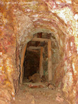 Mina de cobre las Tres Niñas. Rambla de la Carrasquilla. Lorca.  Murcia 