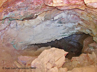 Mina de cobre las Tres Niñas. Rambla de la Carrasquilla. Lorca.  Murcia   