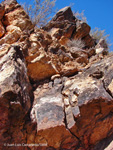 Mina de cobre las Tres Niñas. Rambla de la Carrasquilla. Lorca.  Murcia 